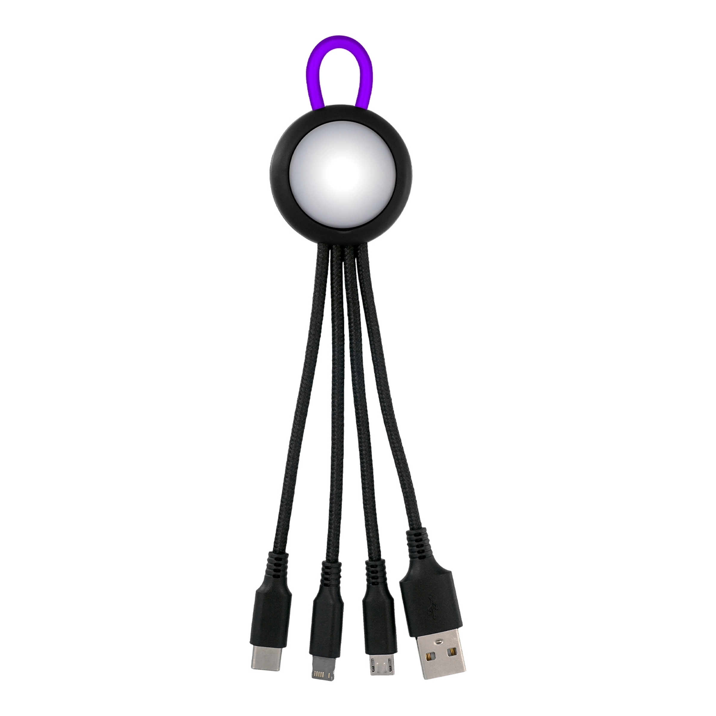 CLEARVIEW LIGHT UP LOOP 3-IN-1 CHARGING CABLE 21