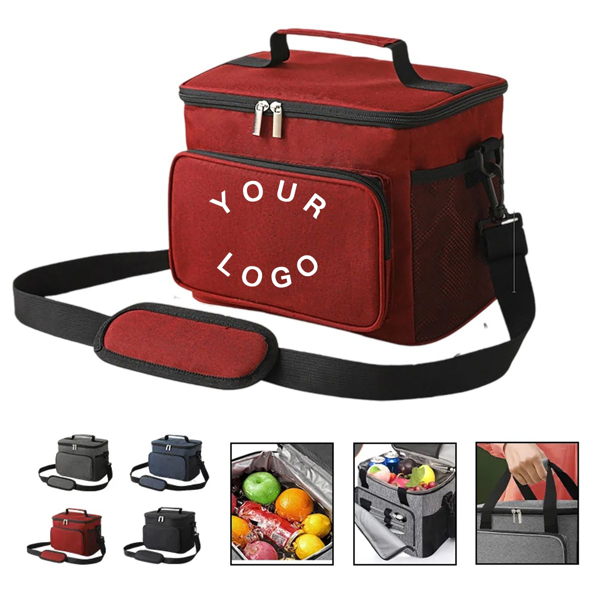 Cooler Bag with Oxford Exterior for Daily Meals 2
