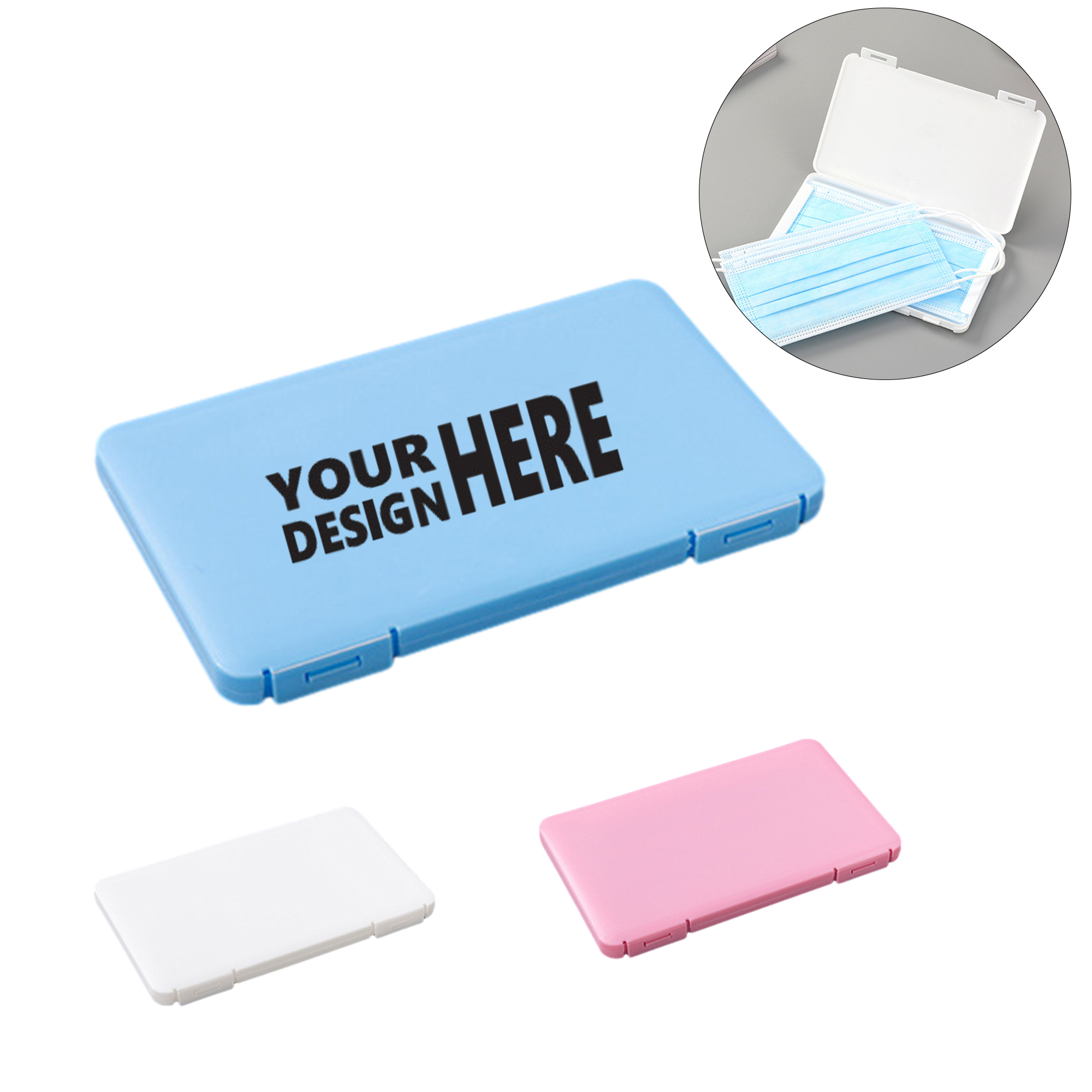 Portable Rectangular Dustproof Lash Box 1