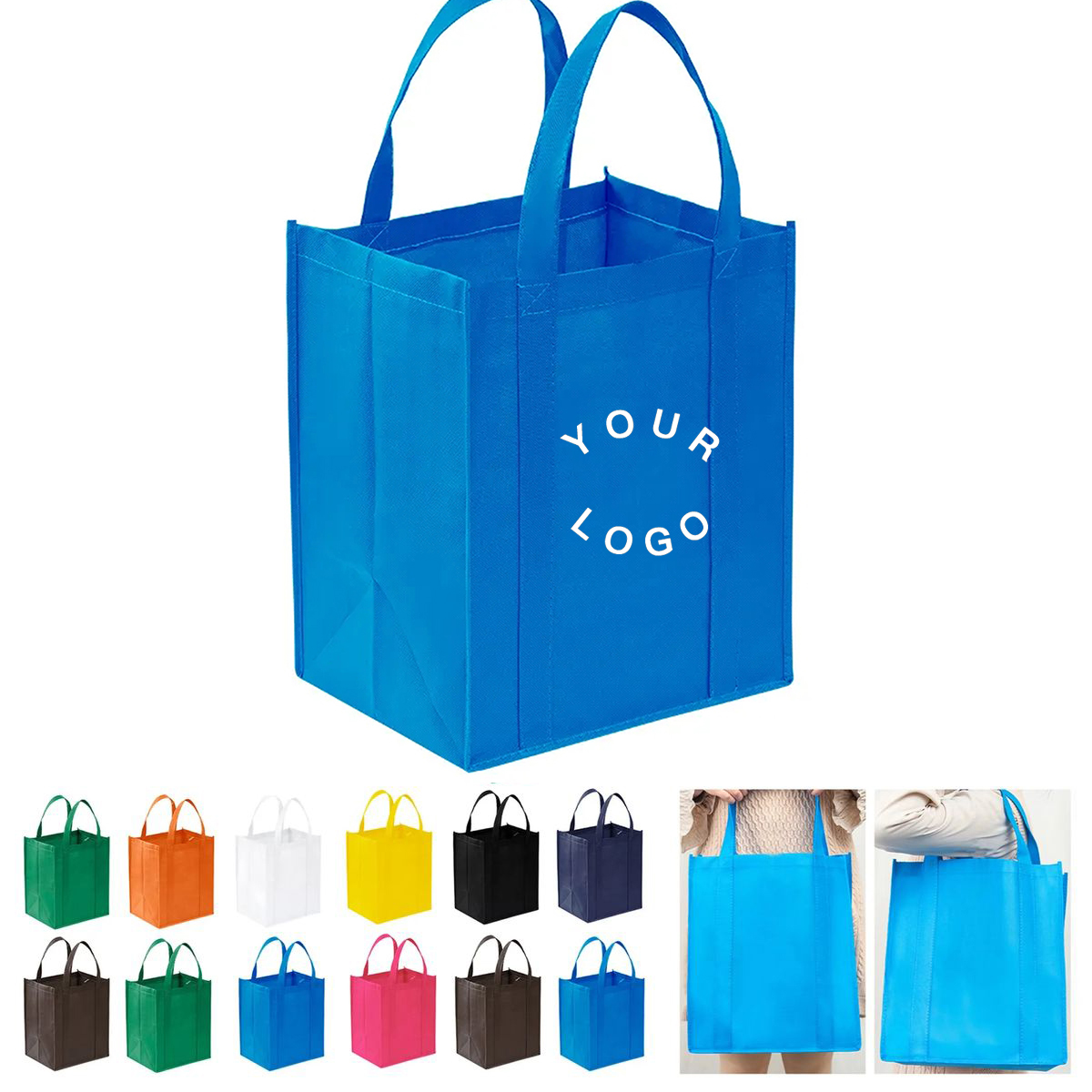 Large Non Woven Tote Bag With Reinforced Handles 2