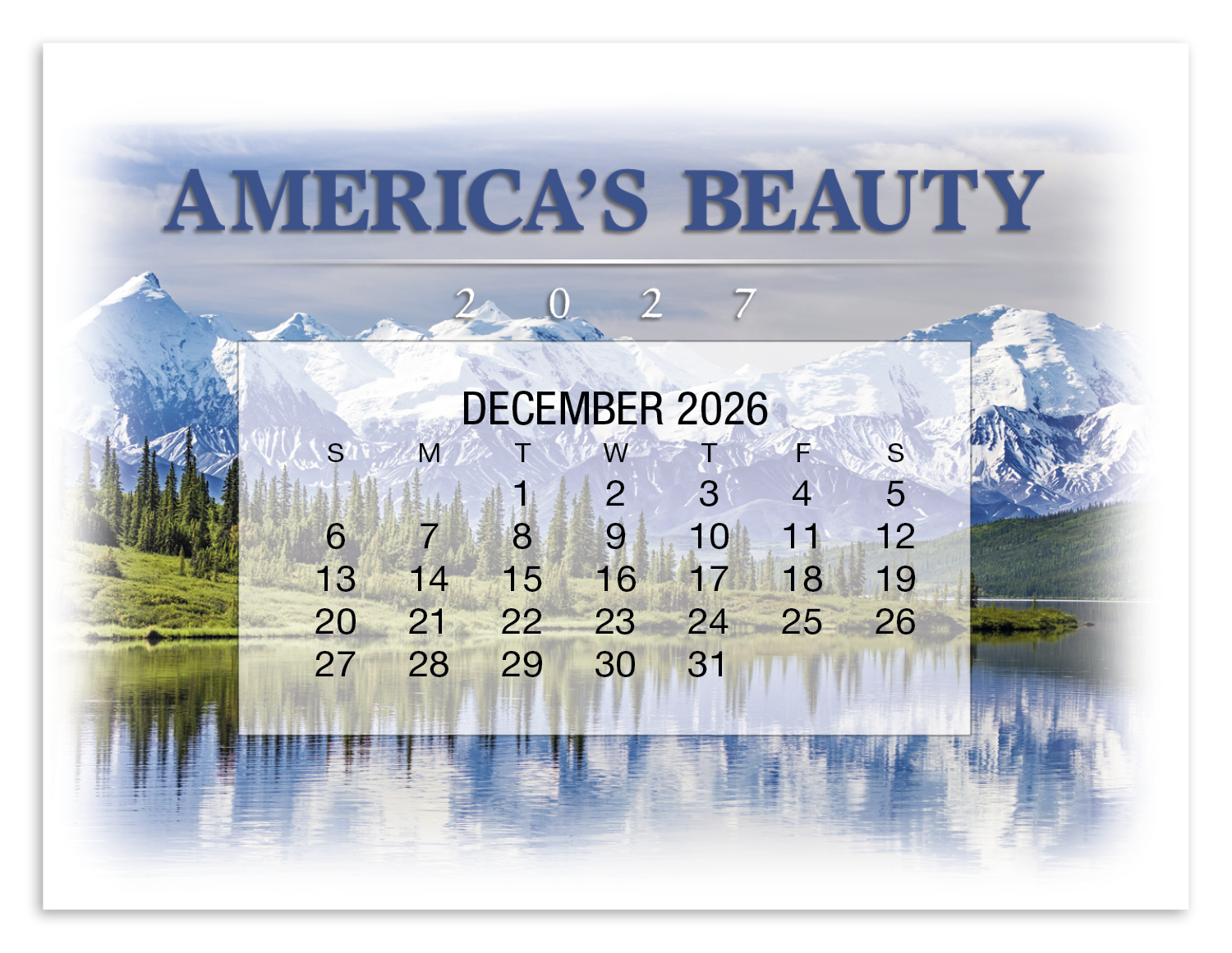 Triumph® Calendars America's Beauty Desk Calendar 37