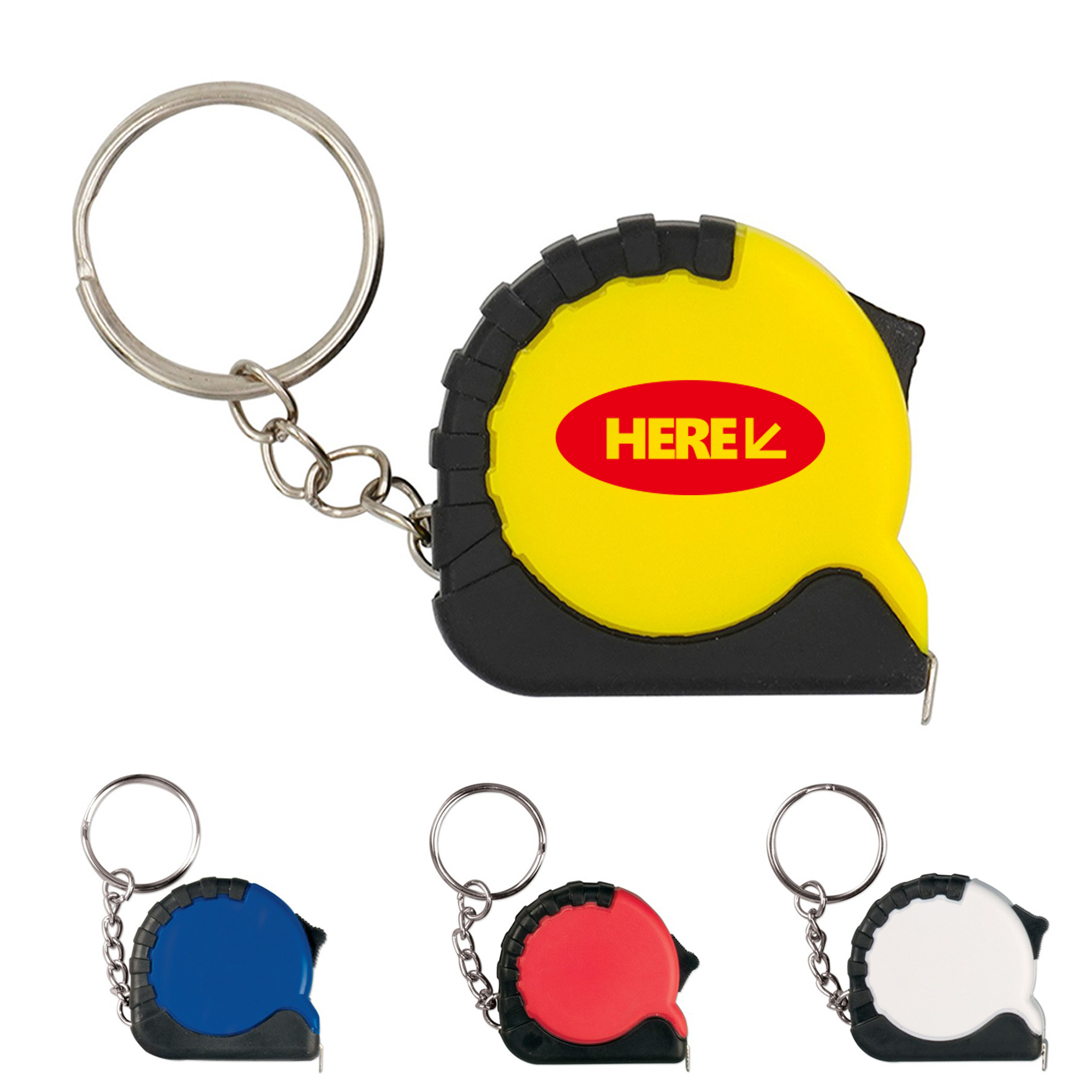 Mini Pocket Tape Measure Keychain 2