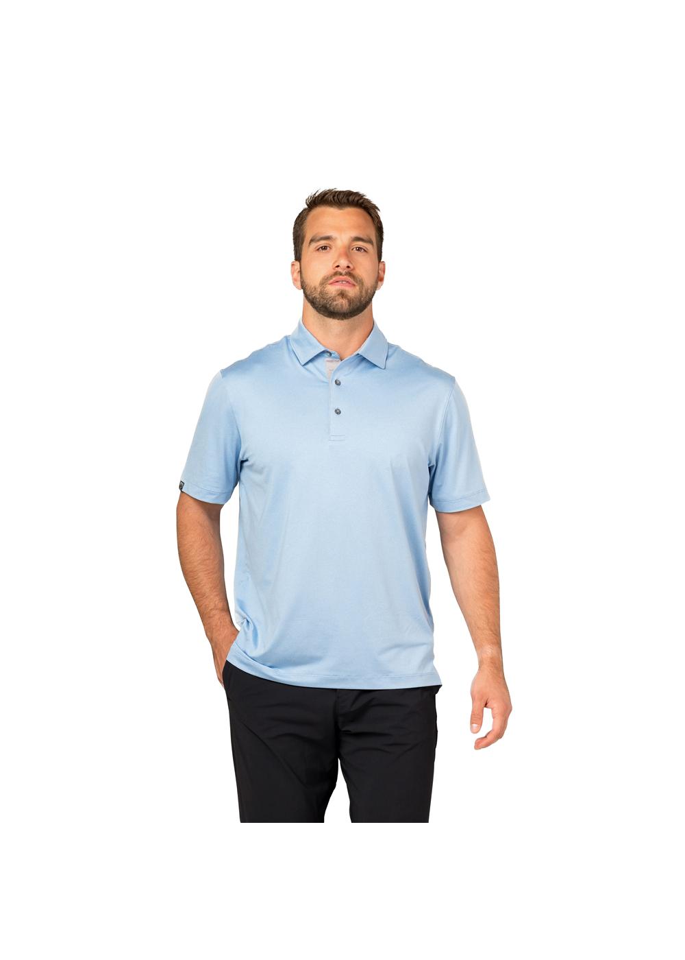 Storm Creek Men's Visionary III Solid Short Sleeve Polo 13