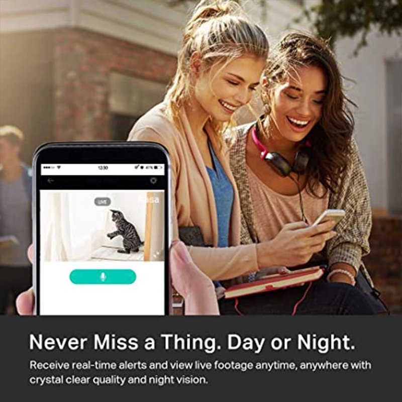 Indoor Pan/Tilt Smart Security Camera 4