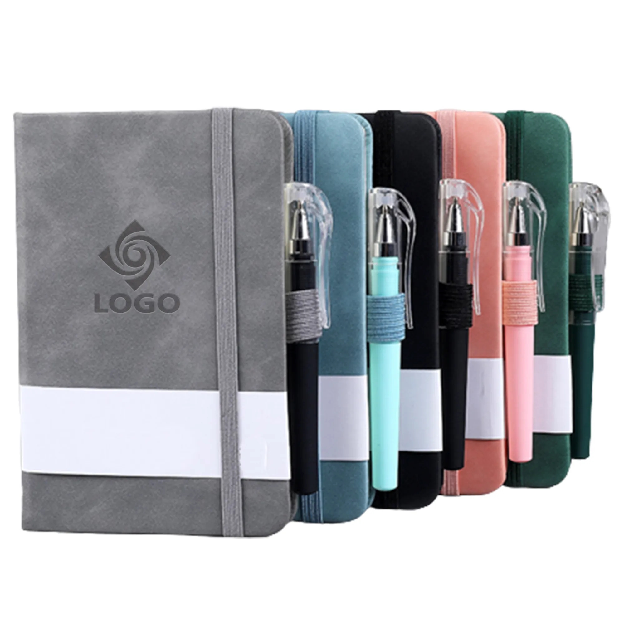 MOQ50 A6 Pocket Notebook Journal With Pen 4