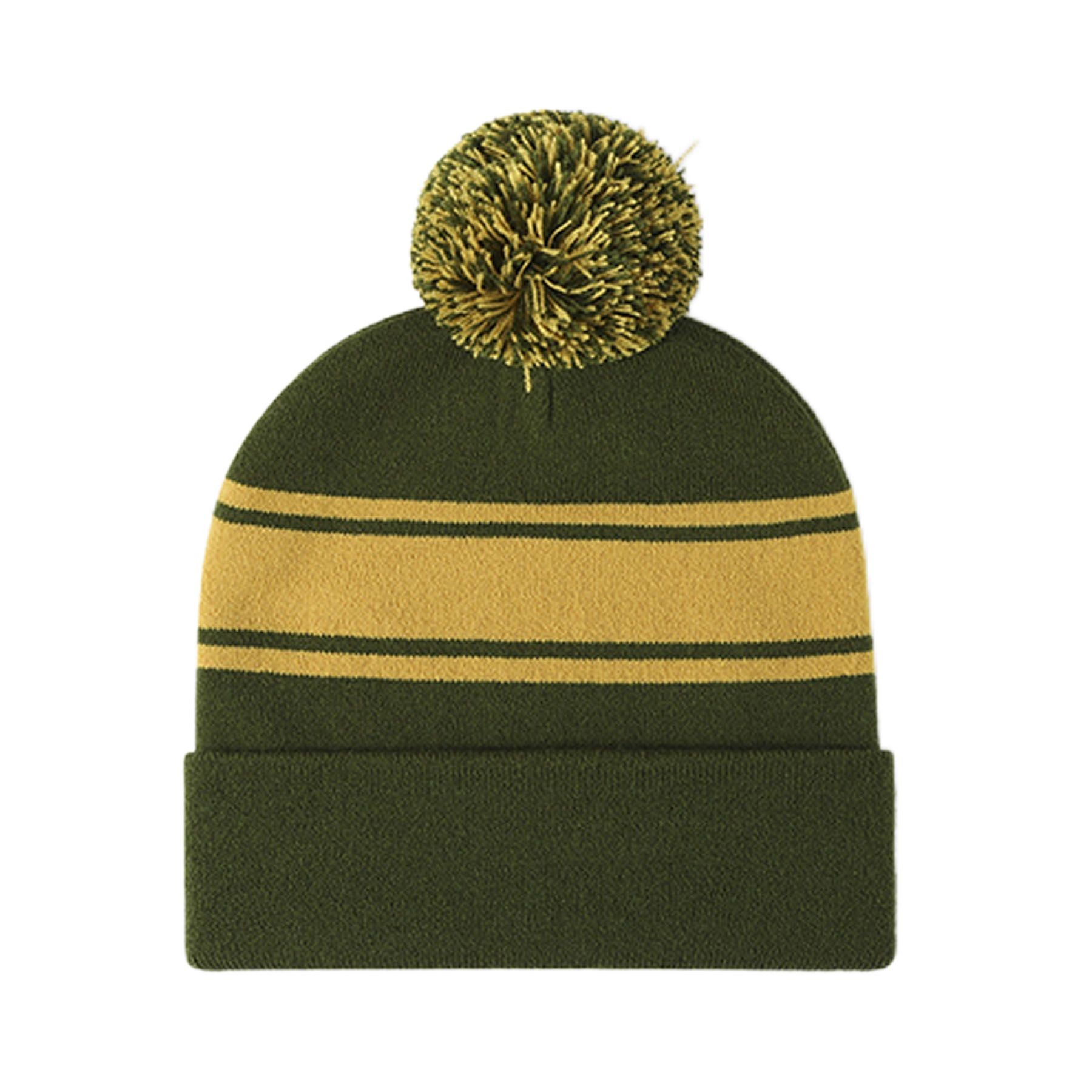Winter Pompom Beanie Hat 2
