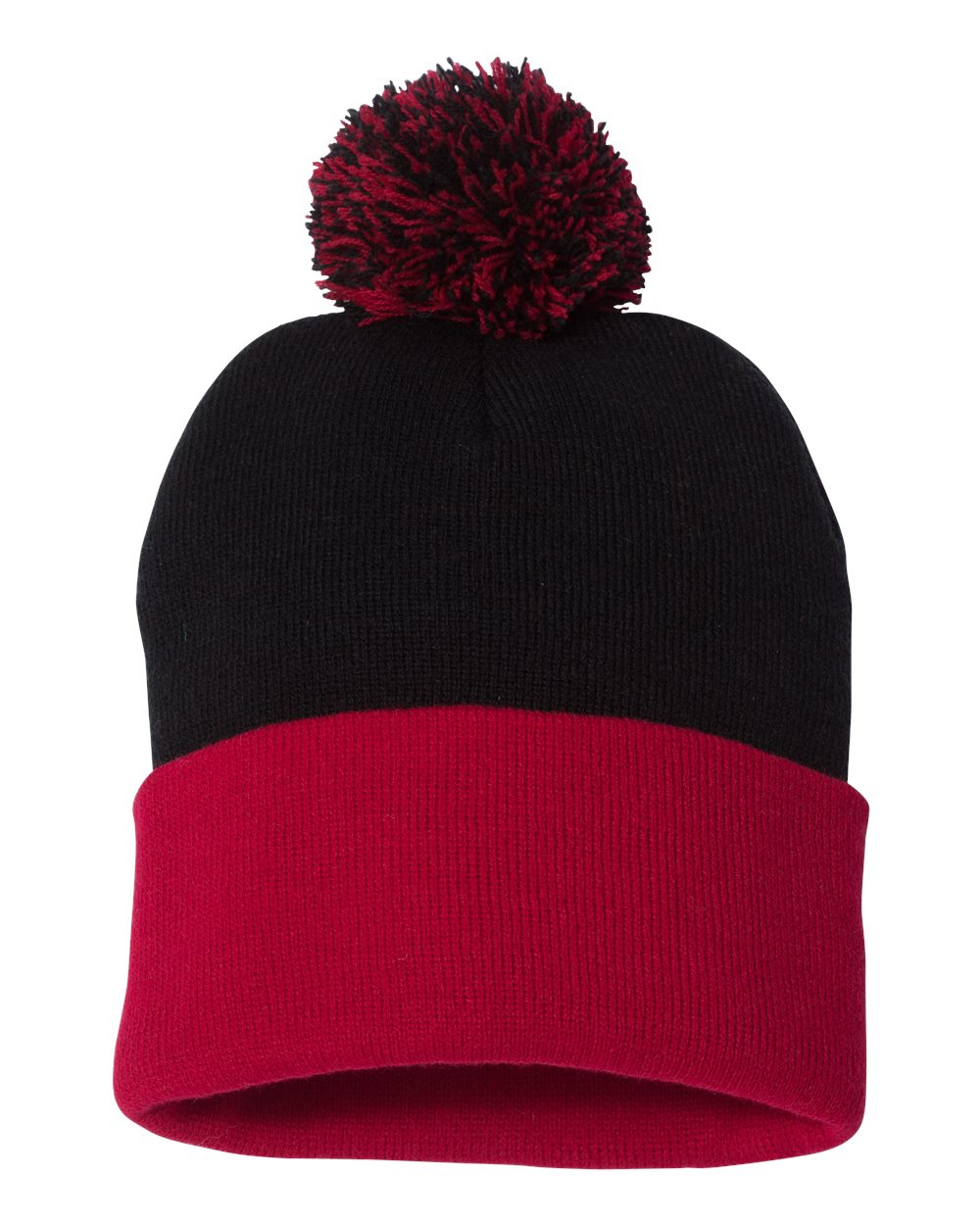 12" Pom-Pom Cuffed Beanie - SP15 18