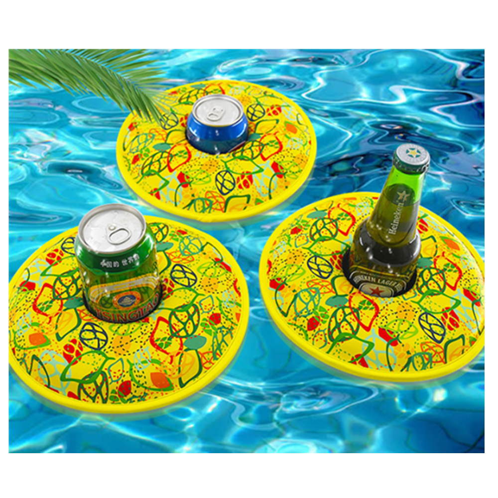 Inflatable Floating Can Holder 4