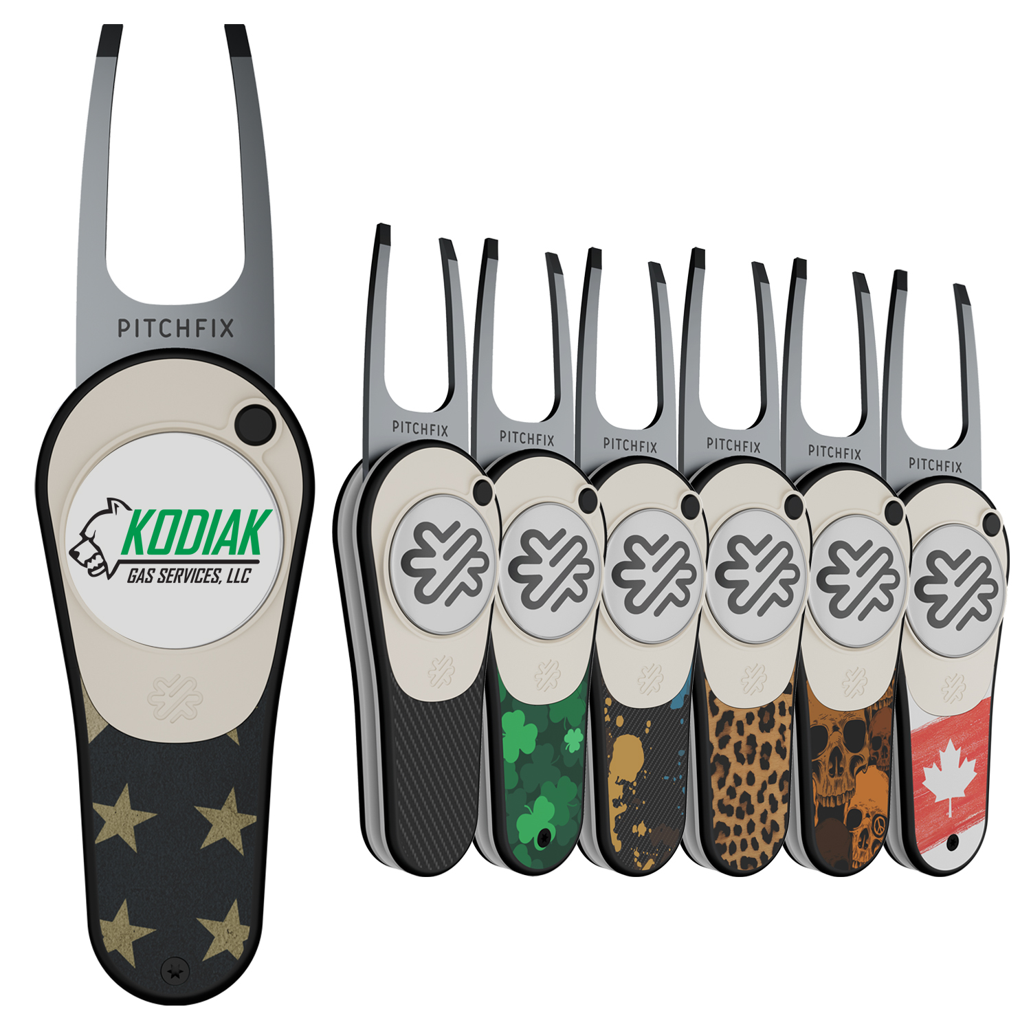 Pitchfix Ultima Golf Divot Tool with Removeable Ball Marker 5