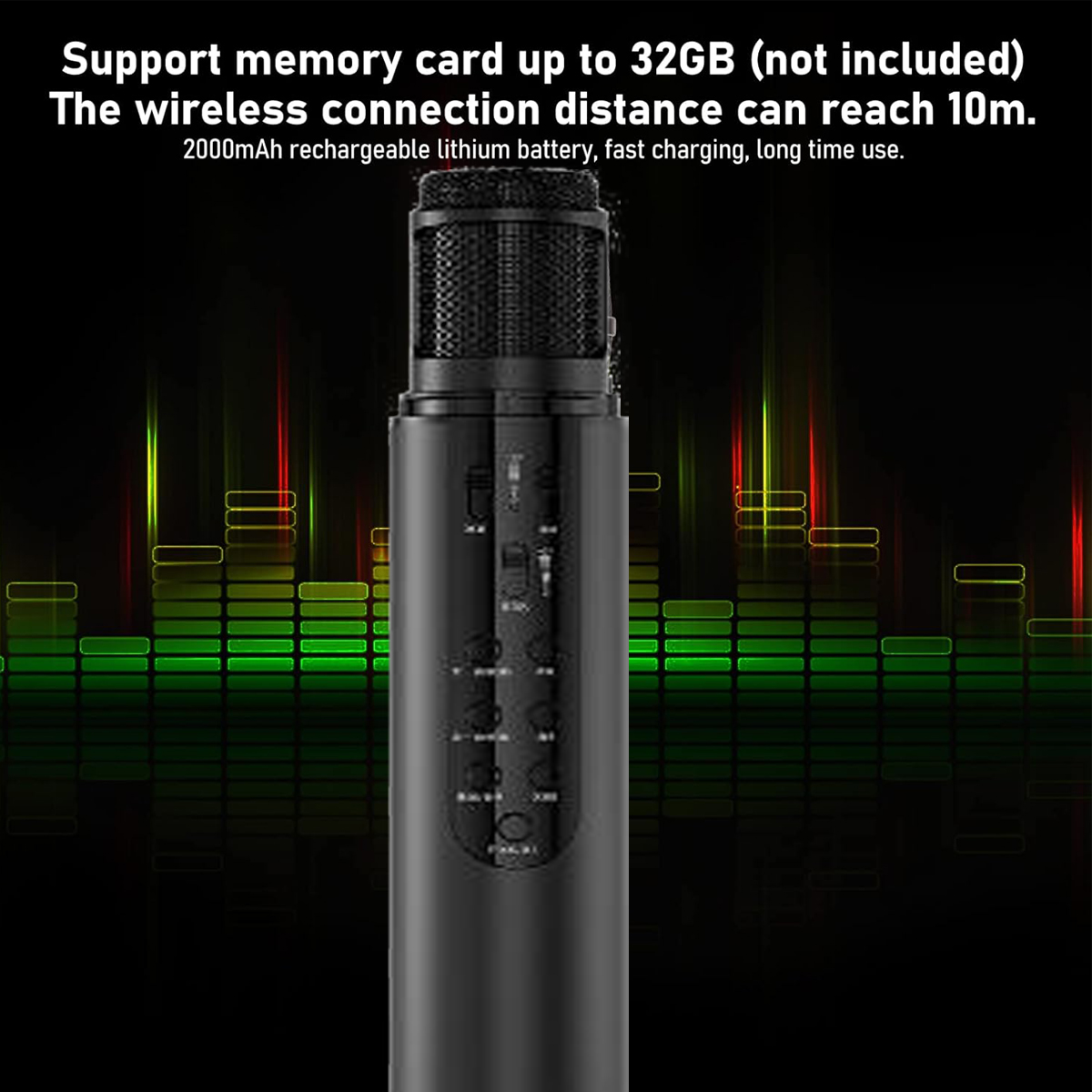 Wireless Karaoke Microphone with Speaker System 4