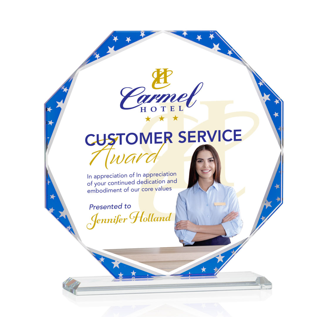 Mystique Octagon VividPrint™ Award