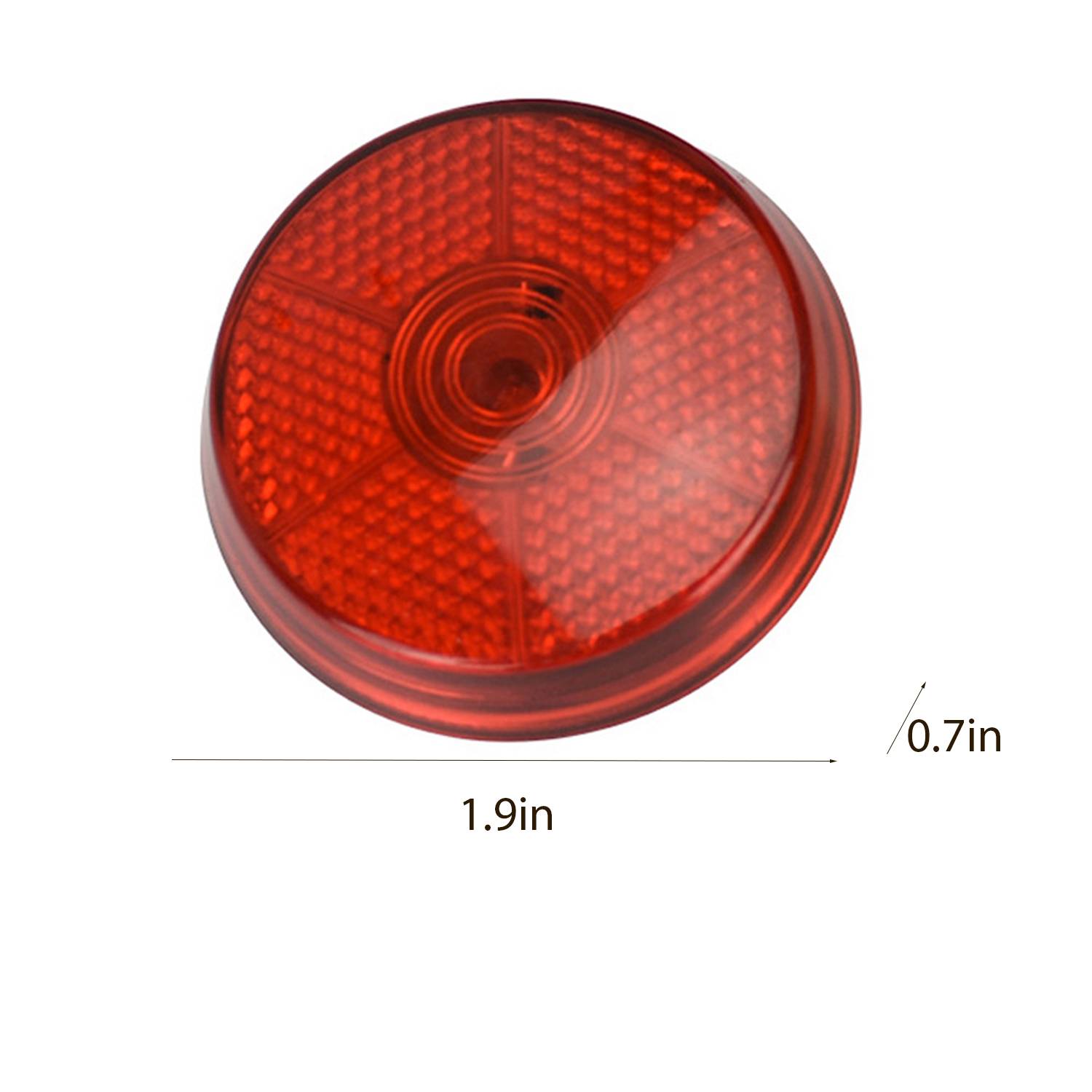 Plastic Bicycle LED Warning Light 3