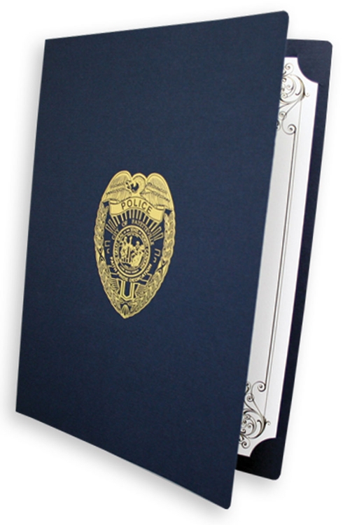 Certificate Cover on Premium Linen with Foil Stamped Imprint 2