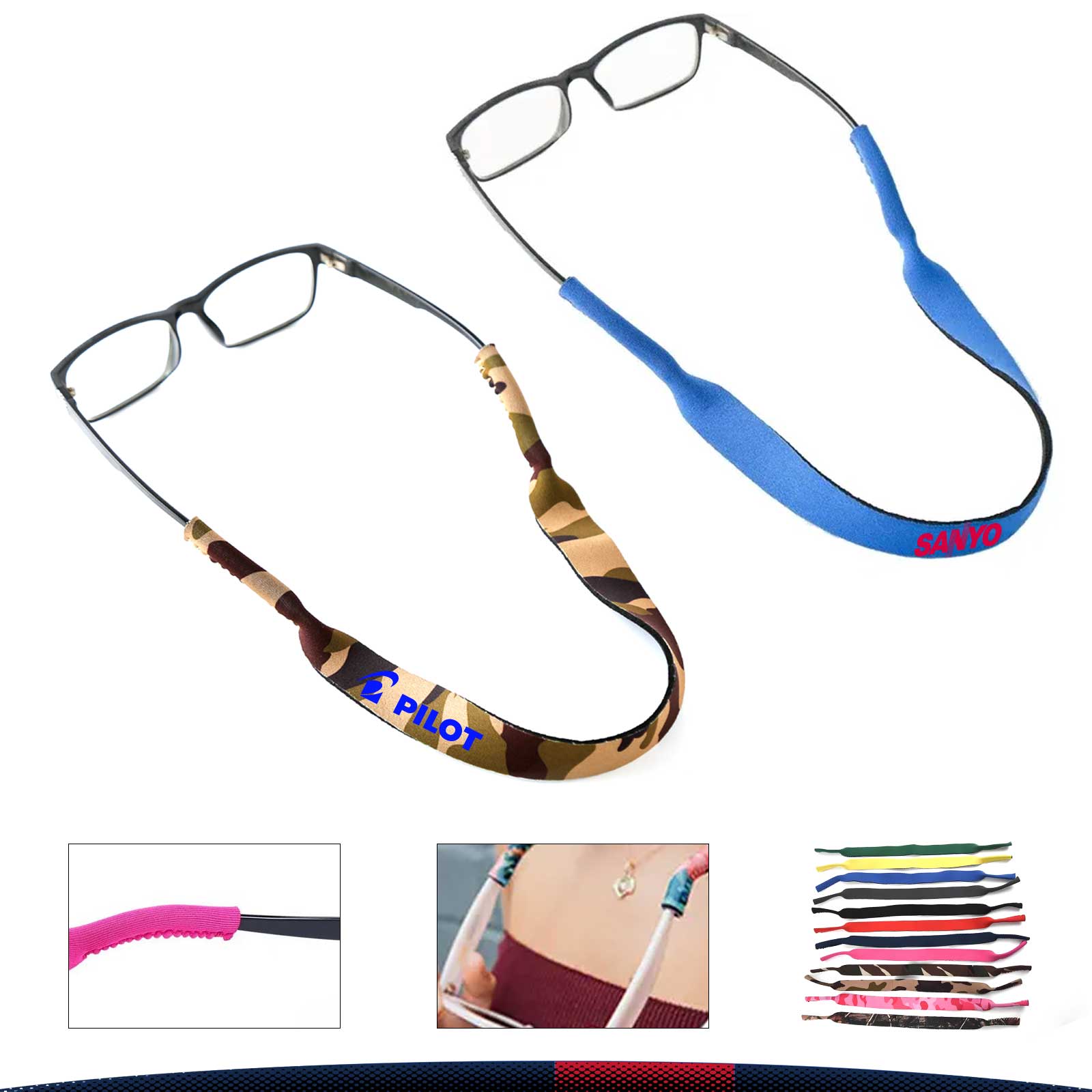 Brinex Neoprene Eyewear Retainer Strap 13