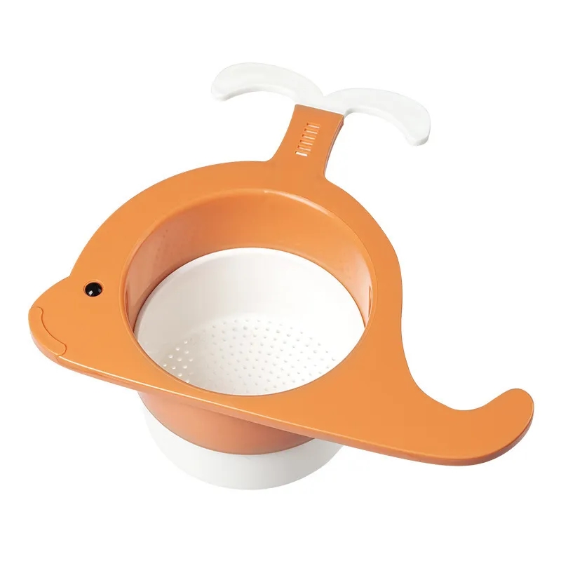 Cute Whale Kitchen Sink Drain Basket Filter 11