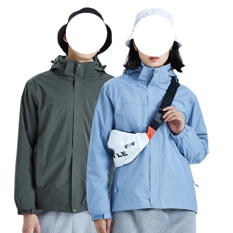 Waterproof Detachable 2-layer Hiking Jacket & Outdoor Coat 16