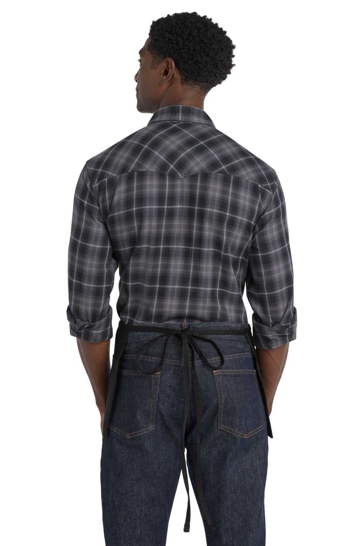 Easy Care Reversible Waist Apron with Stain Release