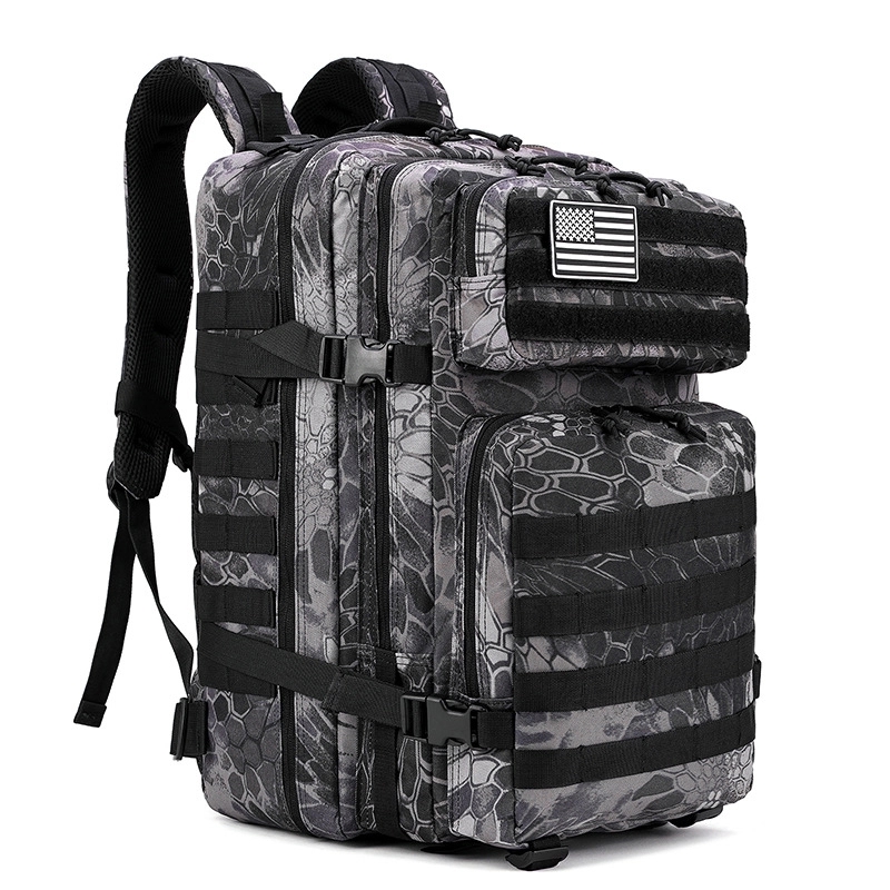 45L Camping Camouflage Backpack Large Capacity 12