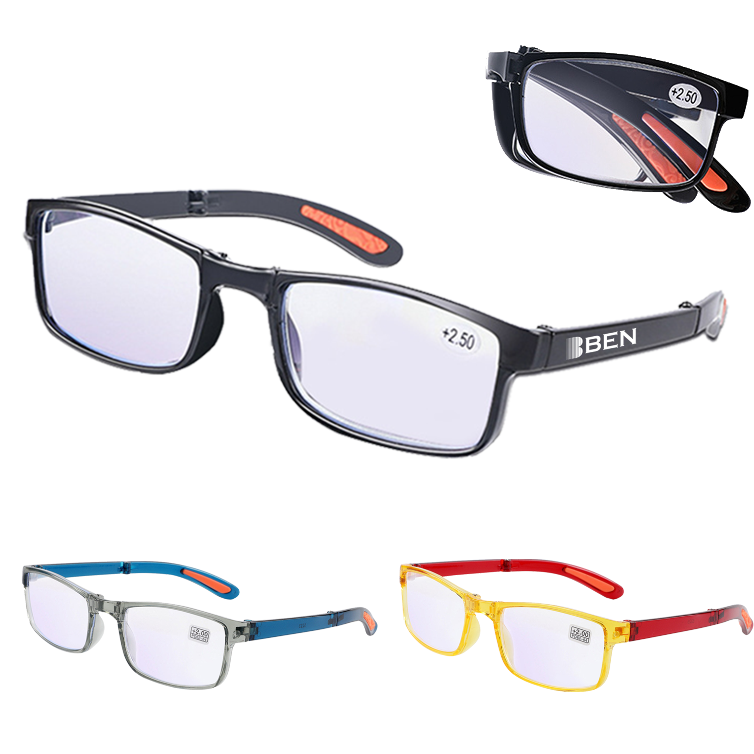 Foldable Anti-Blue Light Reading Glasses 8