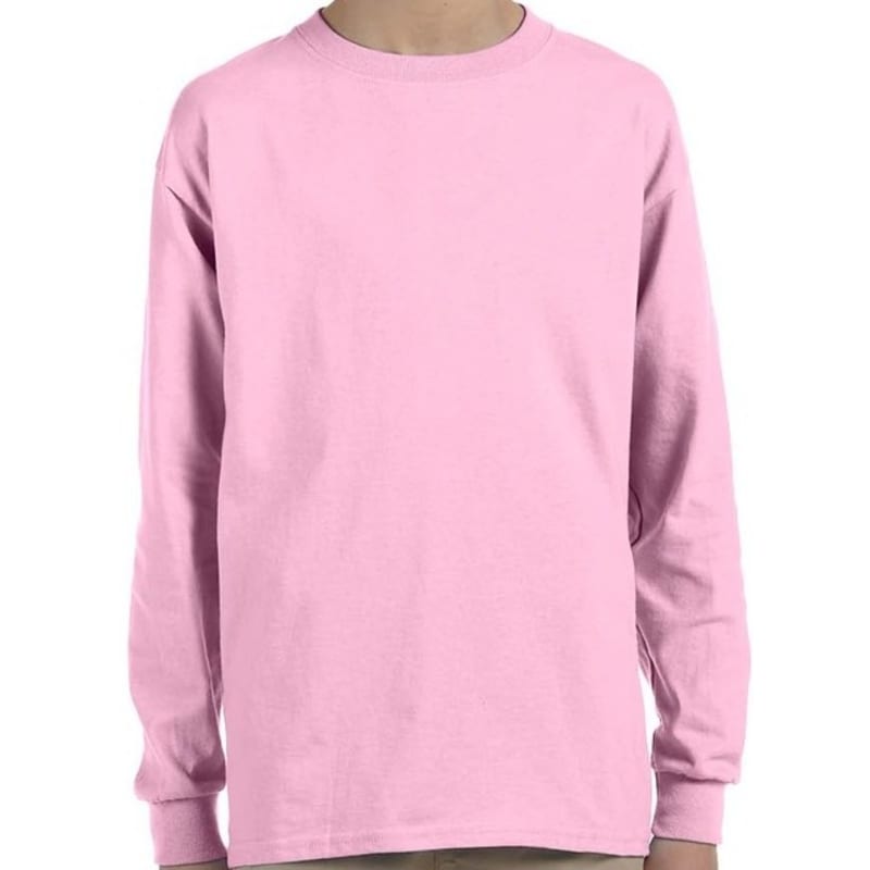 Gildan Ultra Cotton® Youth 6 Oz. Long-Sleeve T-Shirt 9