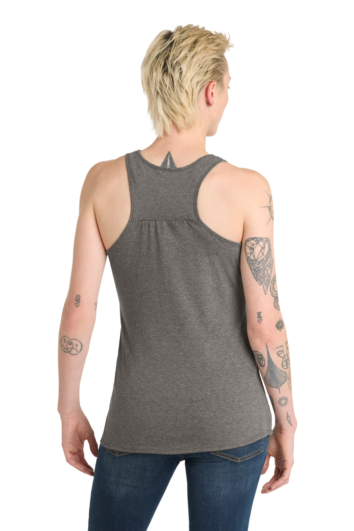 District Women's V.I.T. Racerback Tank DT6302 3