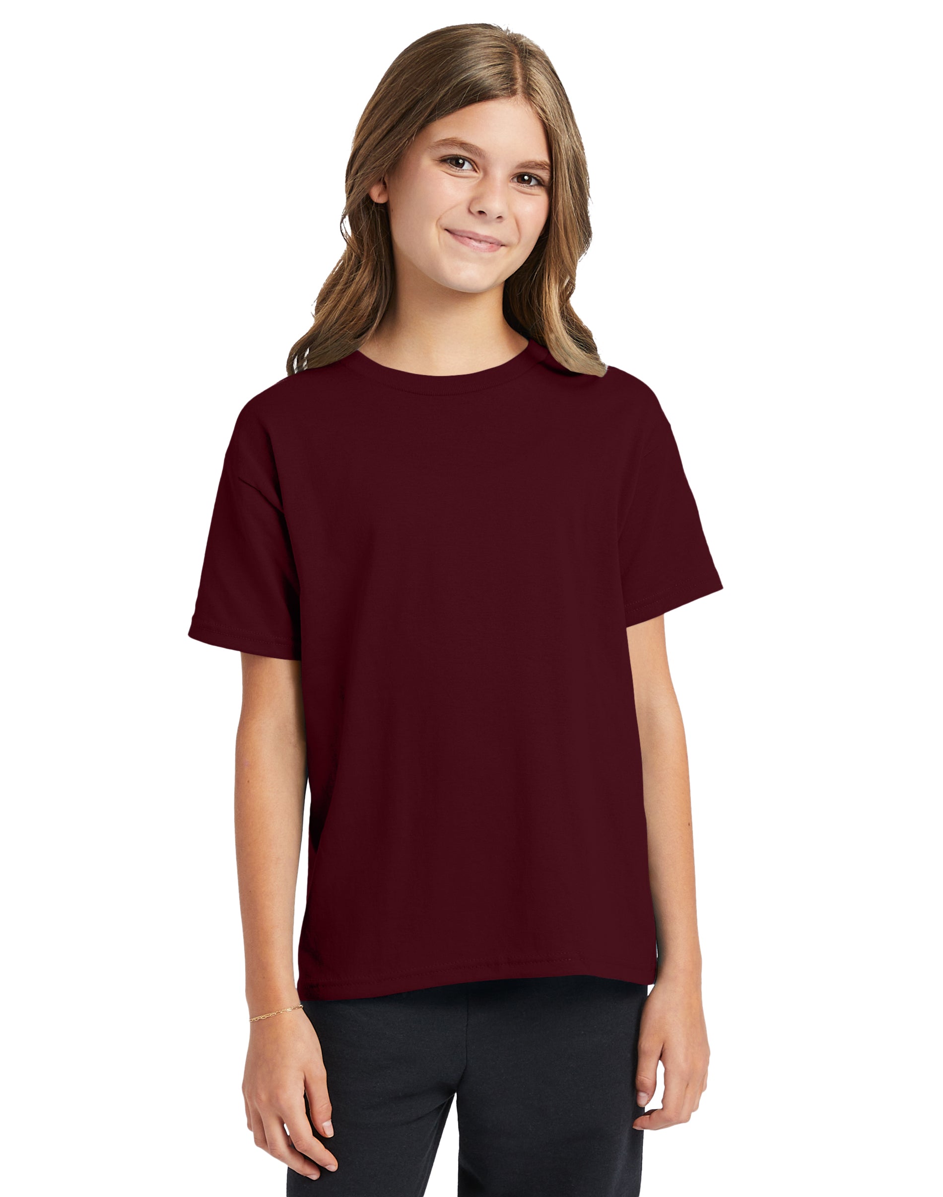 Hanes Youth EcoSmart® T-Shirt 4