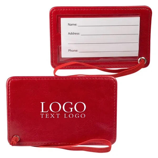 Travel Luggage Tag with Clear Window 7