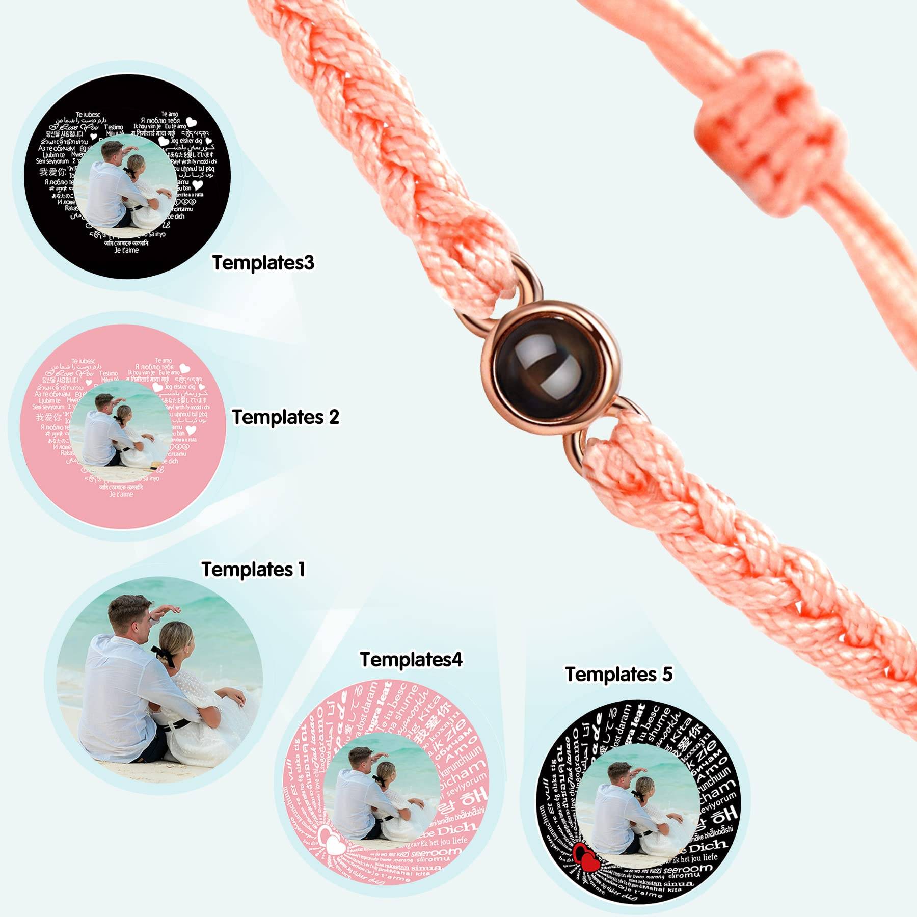 Custom Bracelets with Picture Inside 4