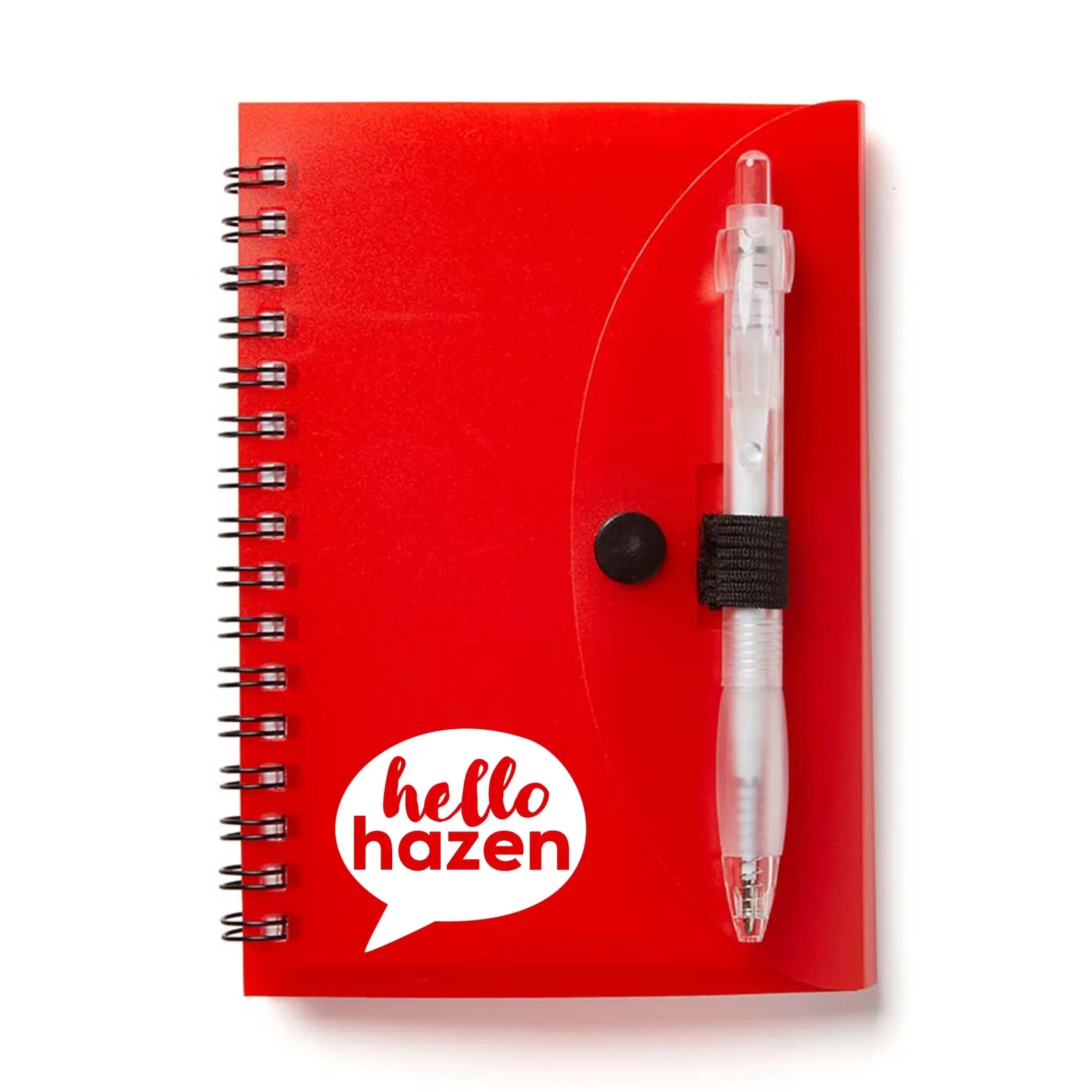 Spiral Notebook w/Cardinal Pen 2