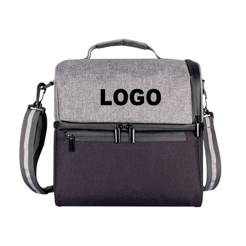 Custom double layer Insulated Lunch Bag 2