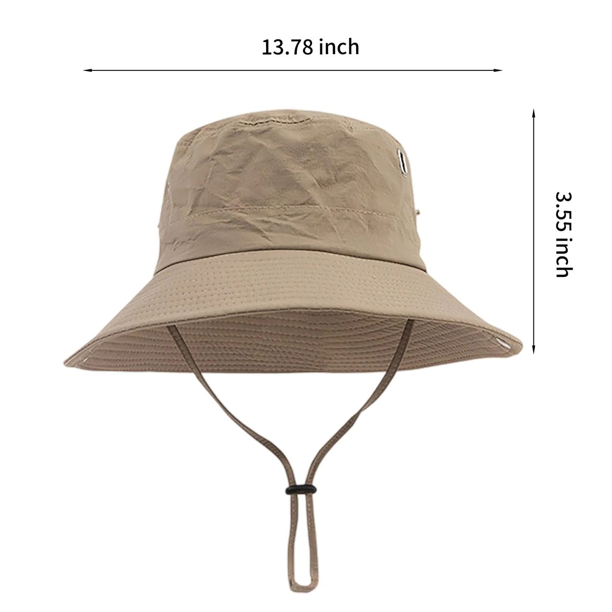 Breathable Fishing Hat with Drawstring 7