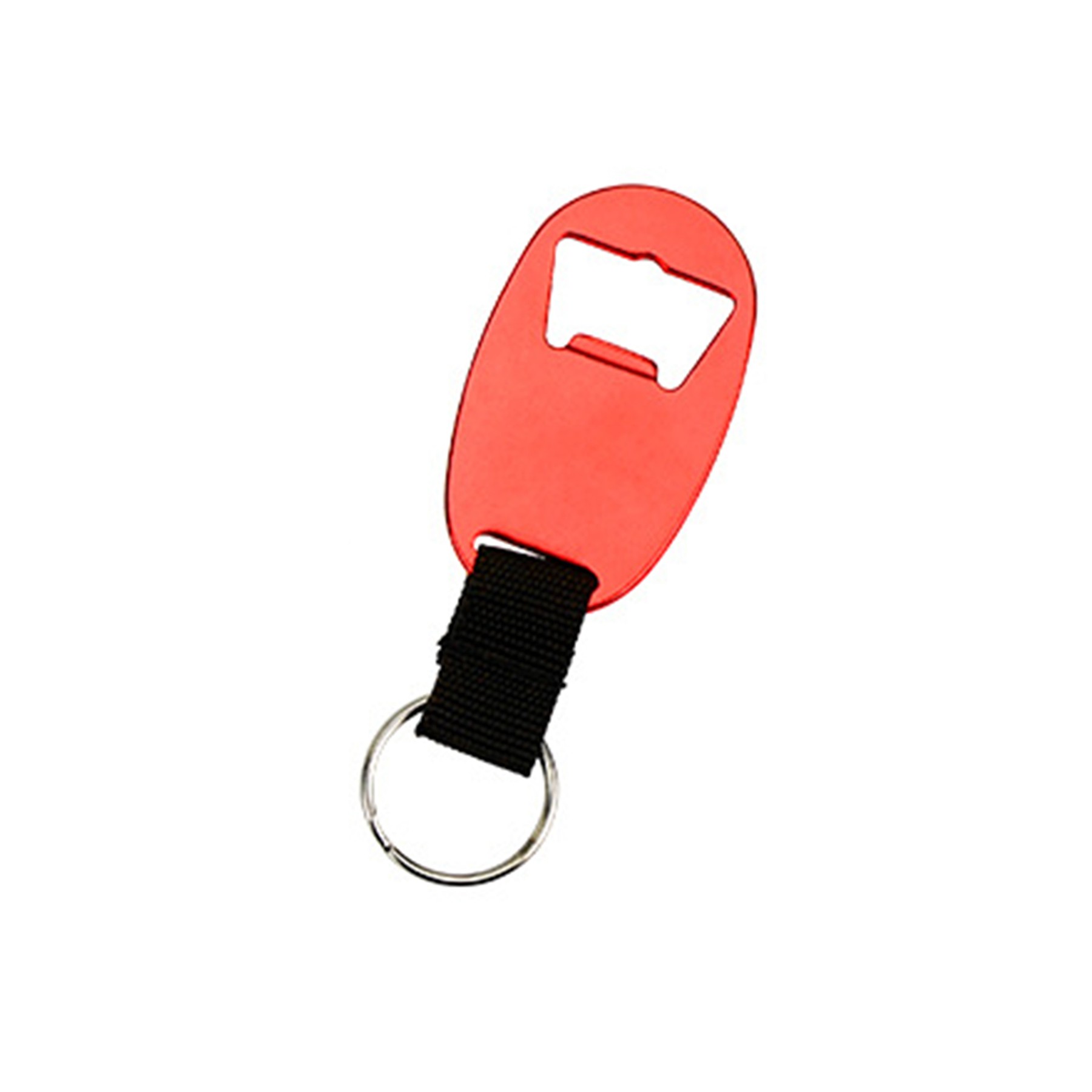 Aluminum Alloy Flat Beer Bottle Opener Keychain 3
