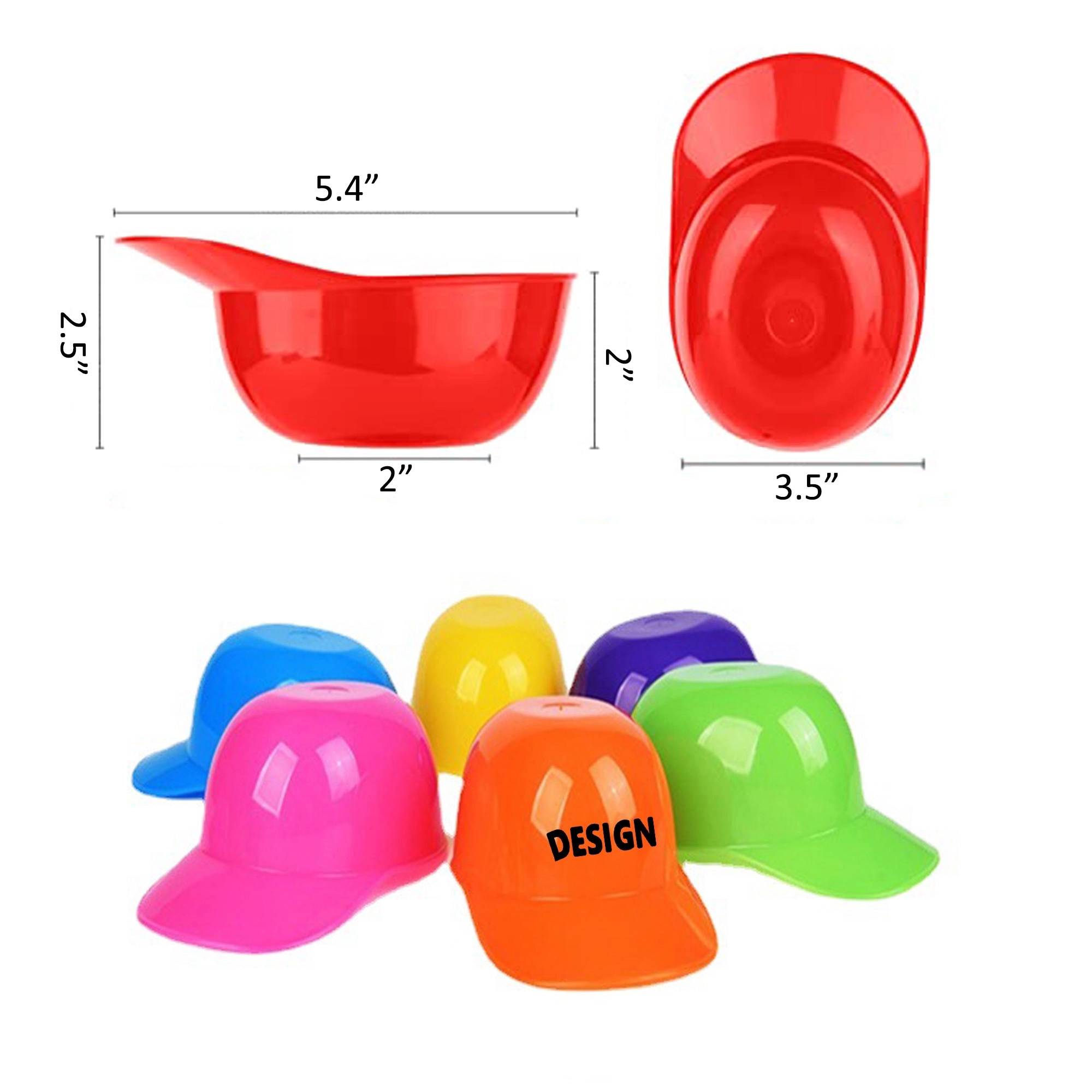 Baseball Helmet Ice Cream Bowl 2