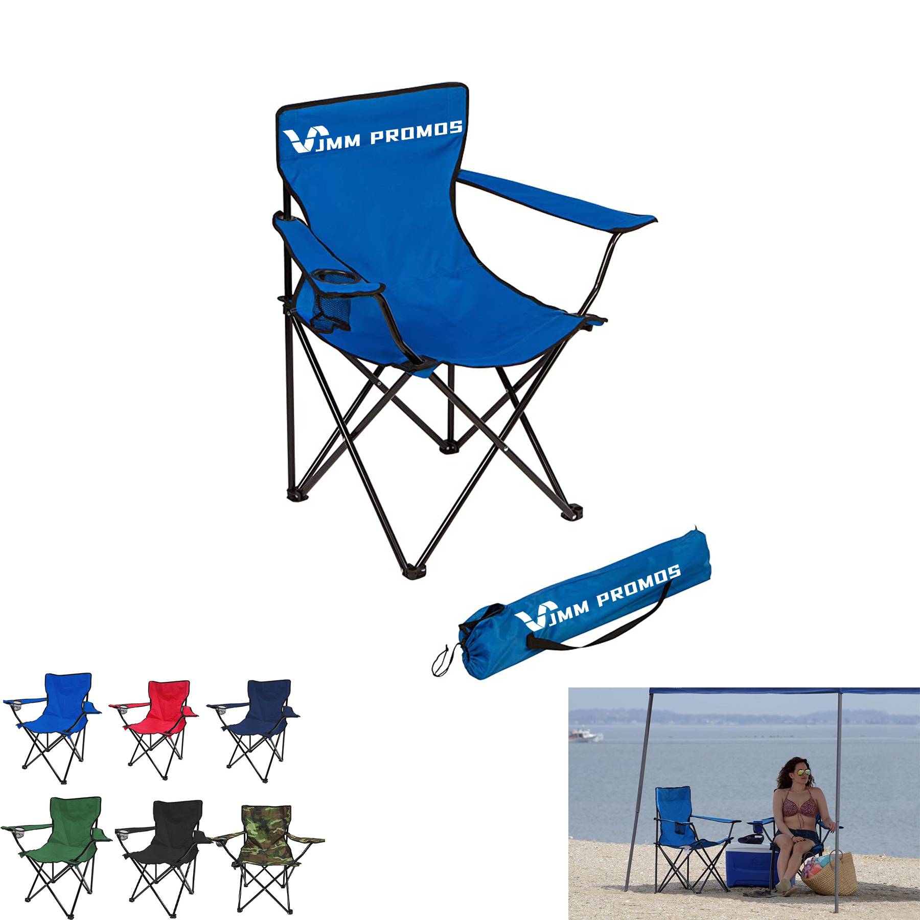 Portable Folding Camping Chair With Carrying Bag 1