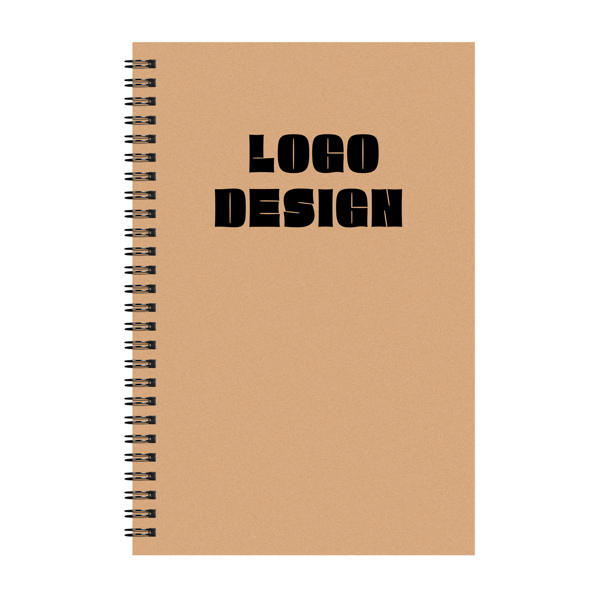 A5 Kraft Spiral Bound Notebooks 5