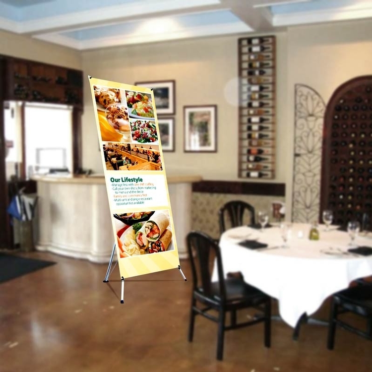 X-Banner Replacement Graphic, - 34.75"W x 86"HVinyl for 36.5"W x 89.5"H 1