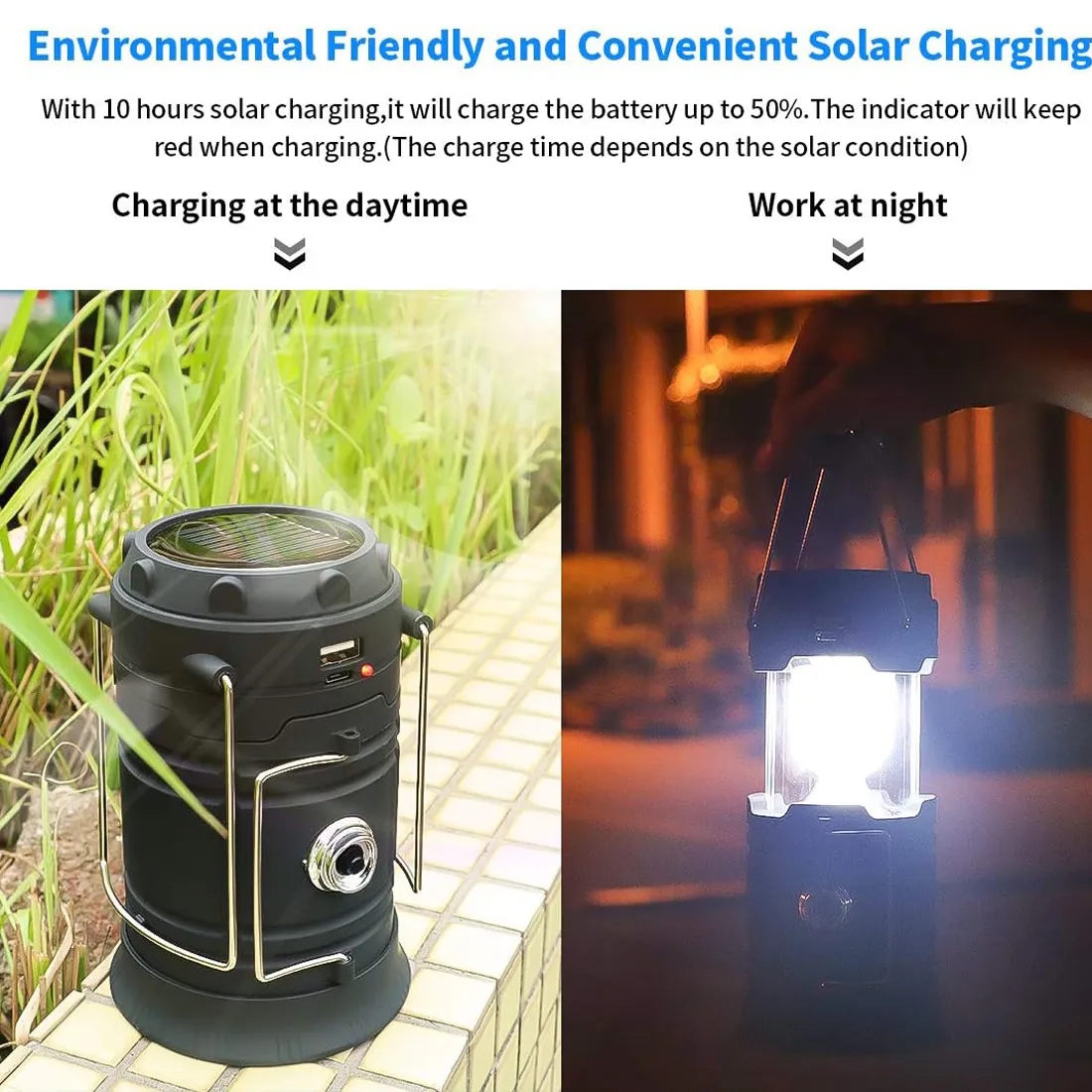 Multi-function Solar Camping Lantern 2