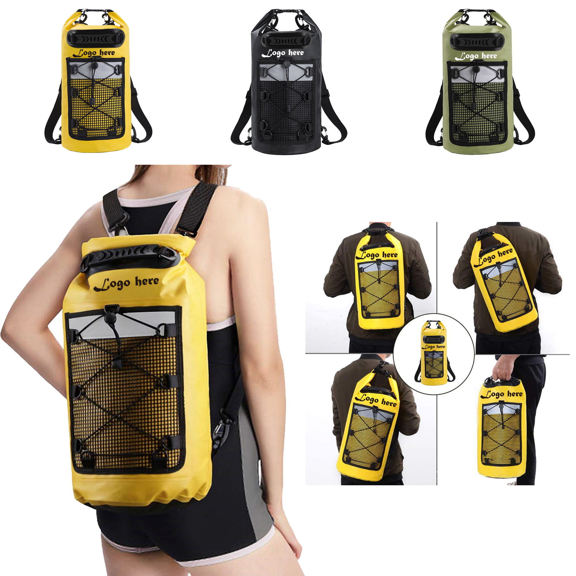 MOQ100 Large-Capacity Waterproof Bag 2