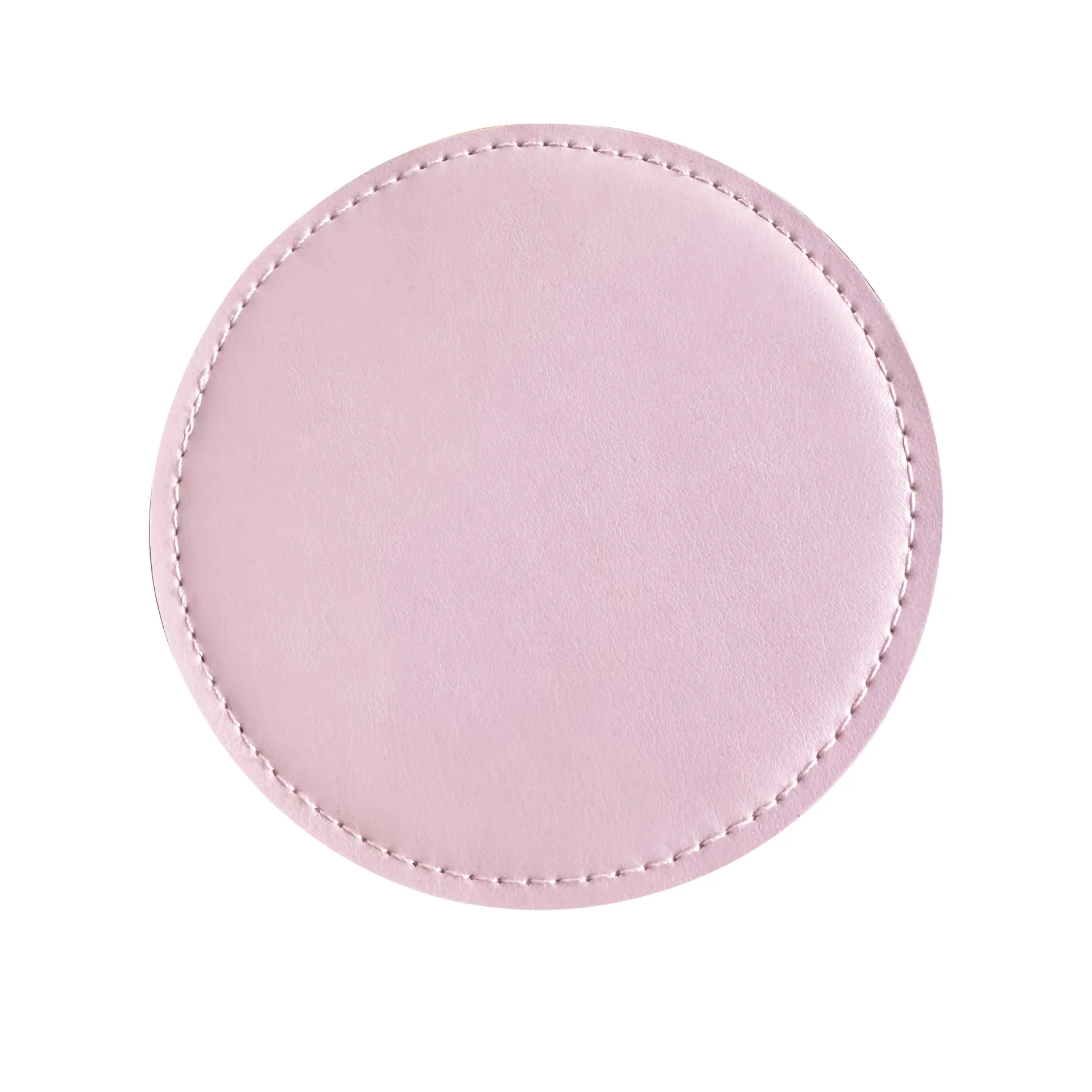 Round PU Leather Coaster Durable 3.95 Inch for Daily Use 5