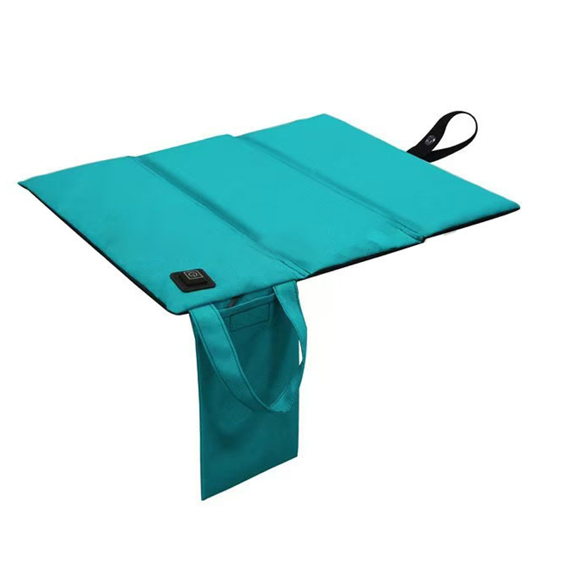Portable Outdoor Lightweight Folding Heating Stadium Seat Cushion 2