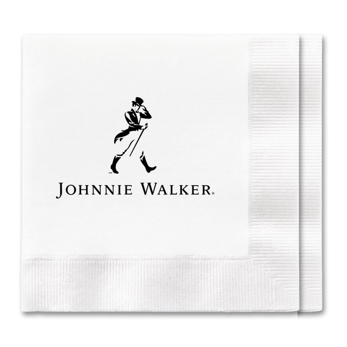 3-Ply White Beverage Promo Napkin, FSC Certified - High Line