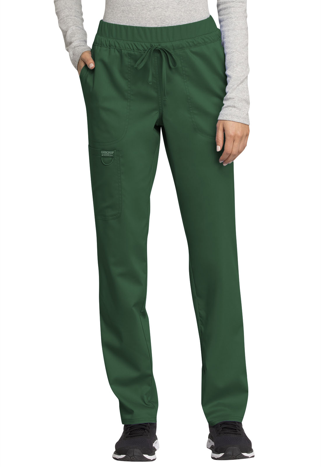 Cherokee - Workwear Revolution - Women's 5-Pocket Tapered Leg Pant 7