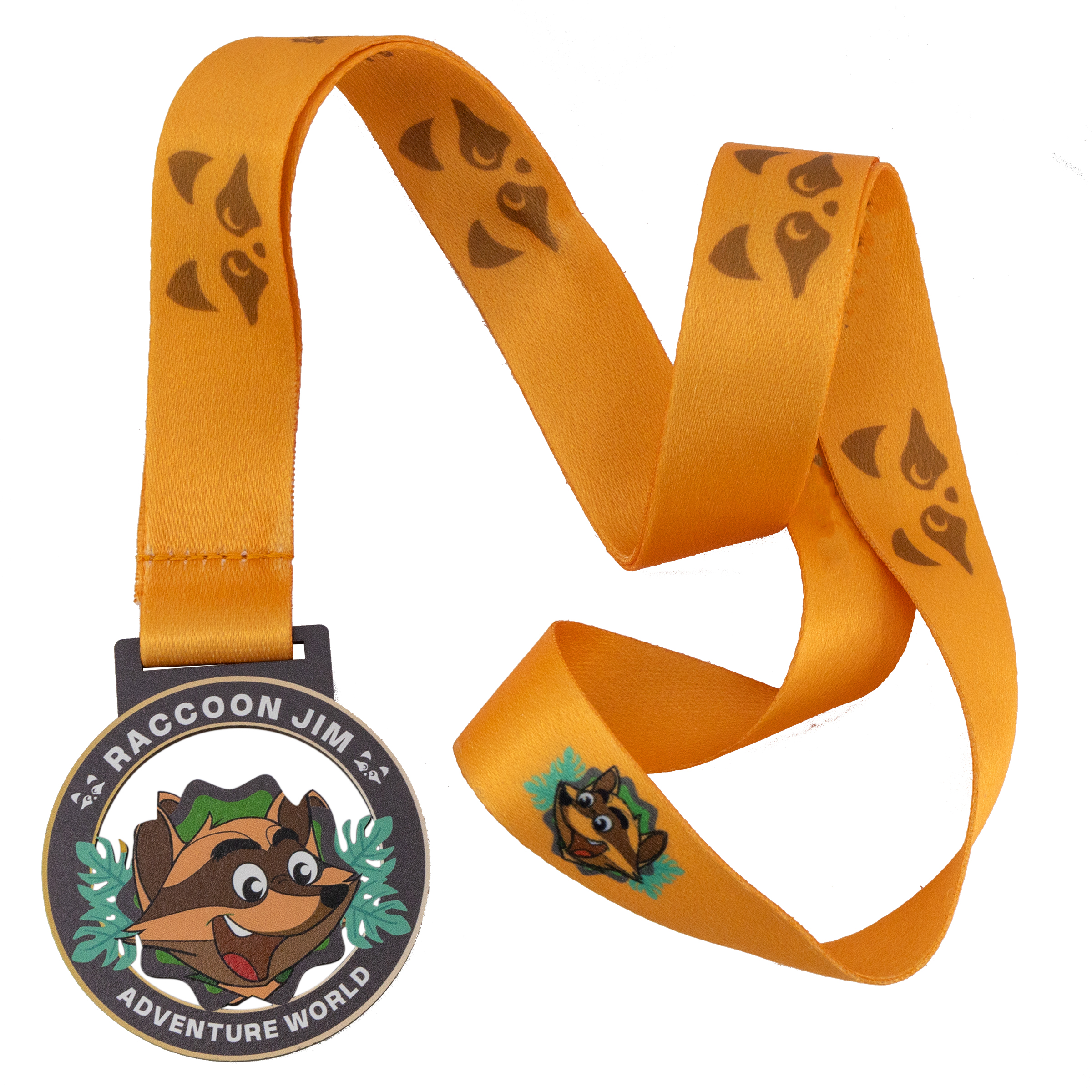 Custom Wood Medals Full Color (1-1/2") 3