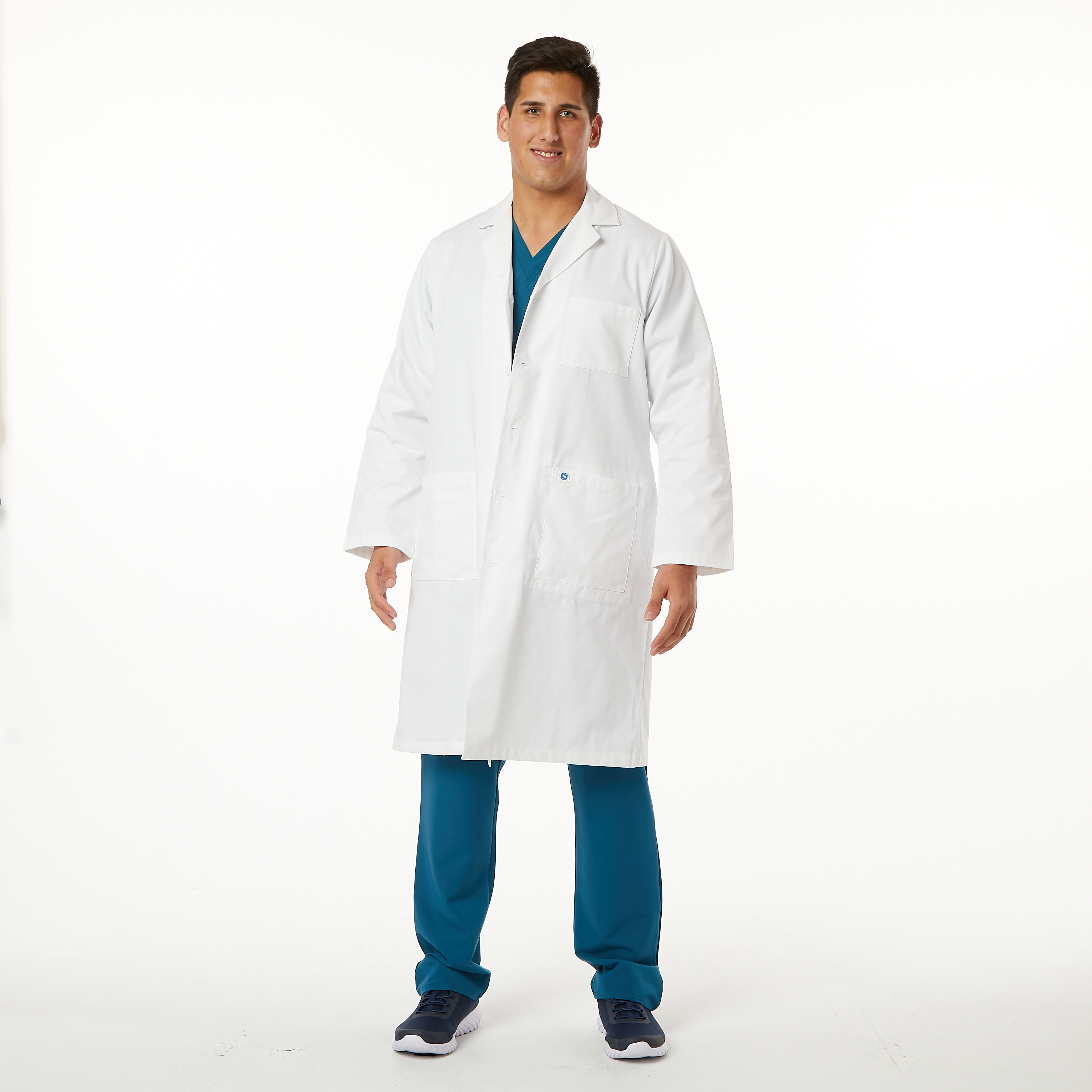 44” Twill Antimicrobial Lab Coat