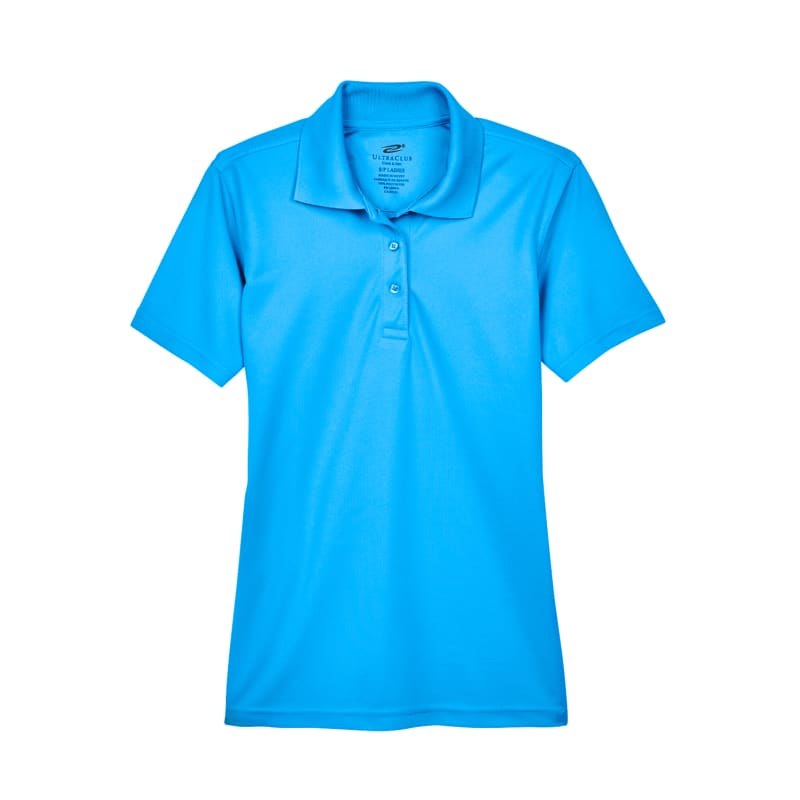 UltraClub Ladies Cool & Dry Mesh Piqu Polo 1