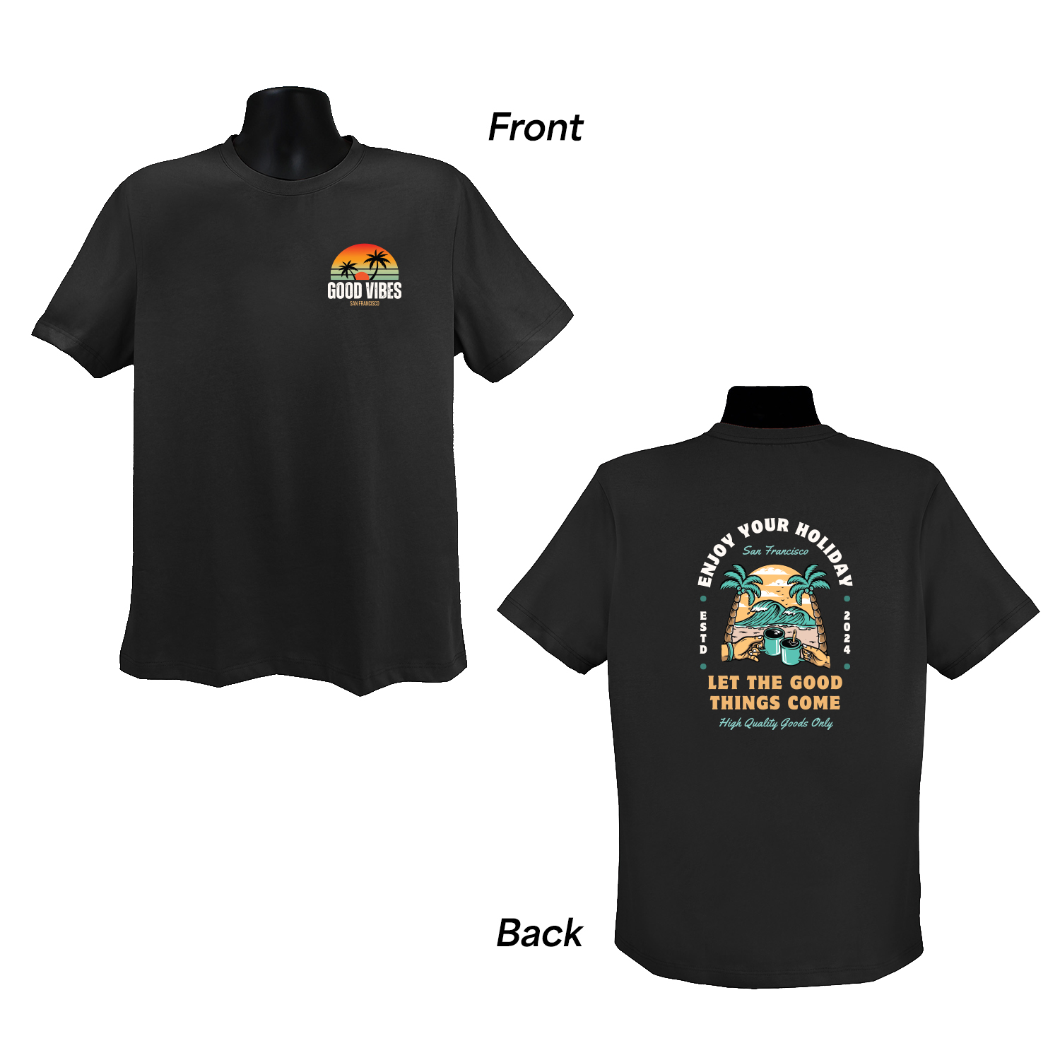 High Quality Cotton/Polyester Blend T-Shirt 15