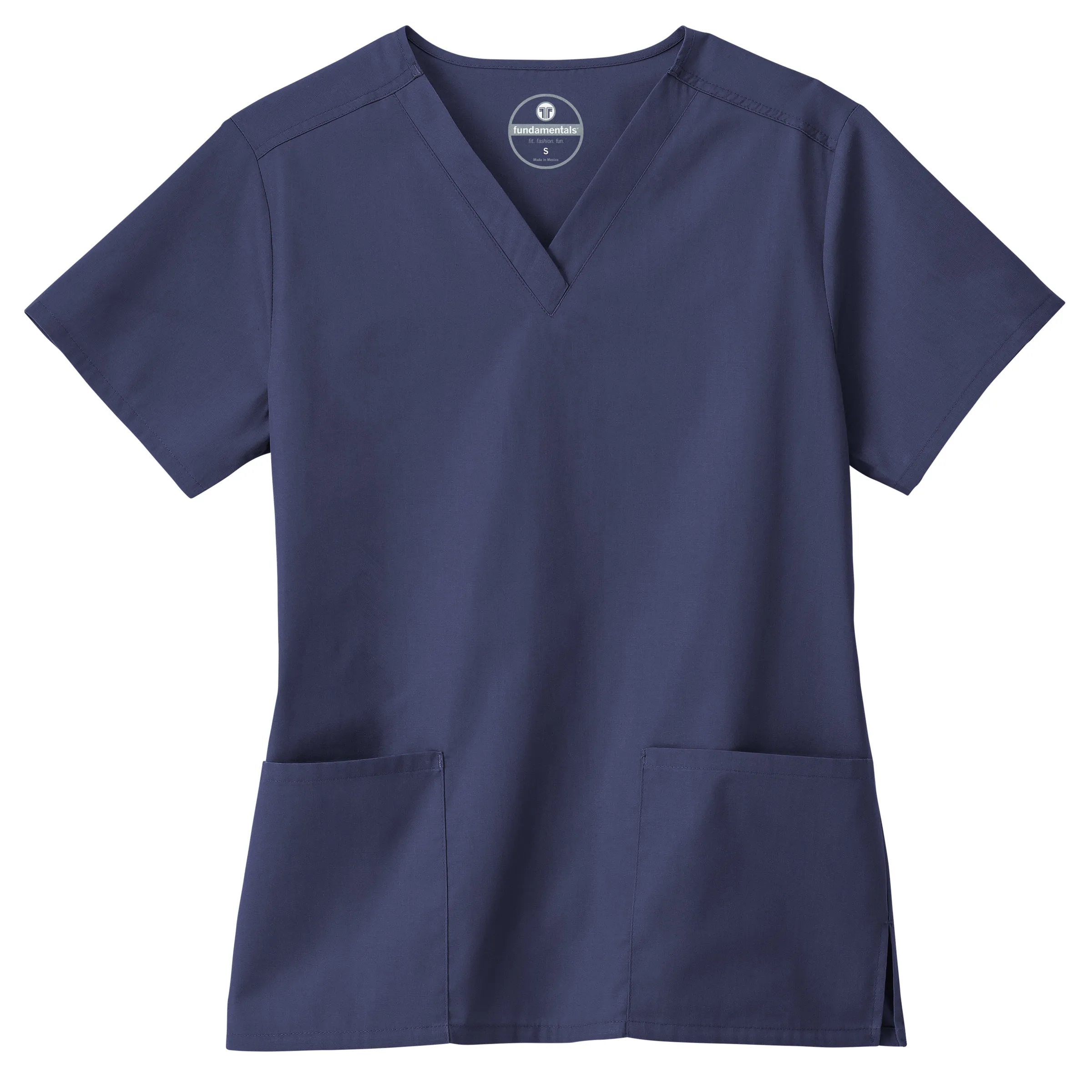 FUNDAMENTALS LADIES TWO POCKET V-NECK TOP 19