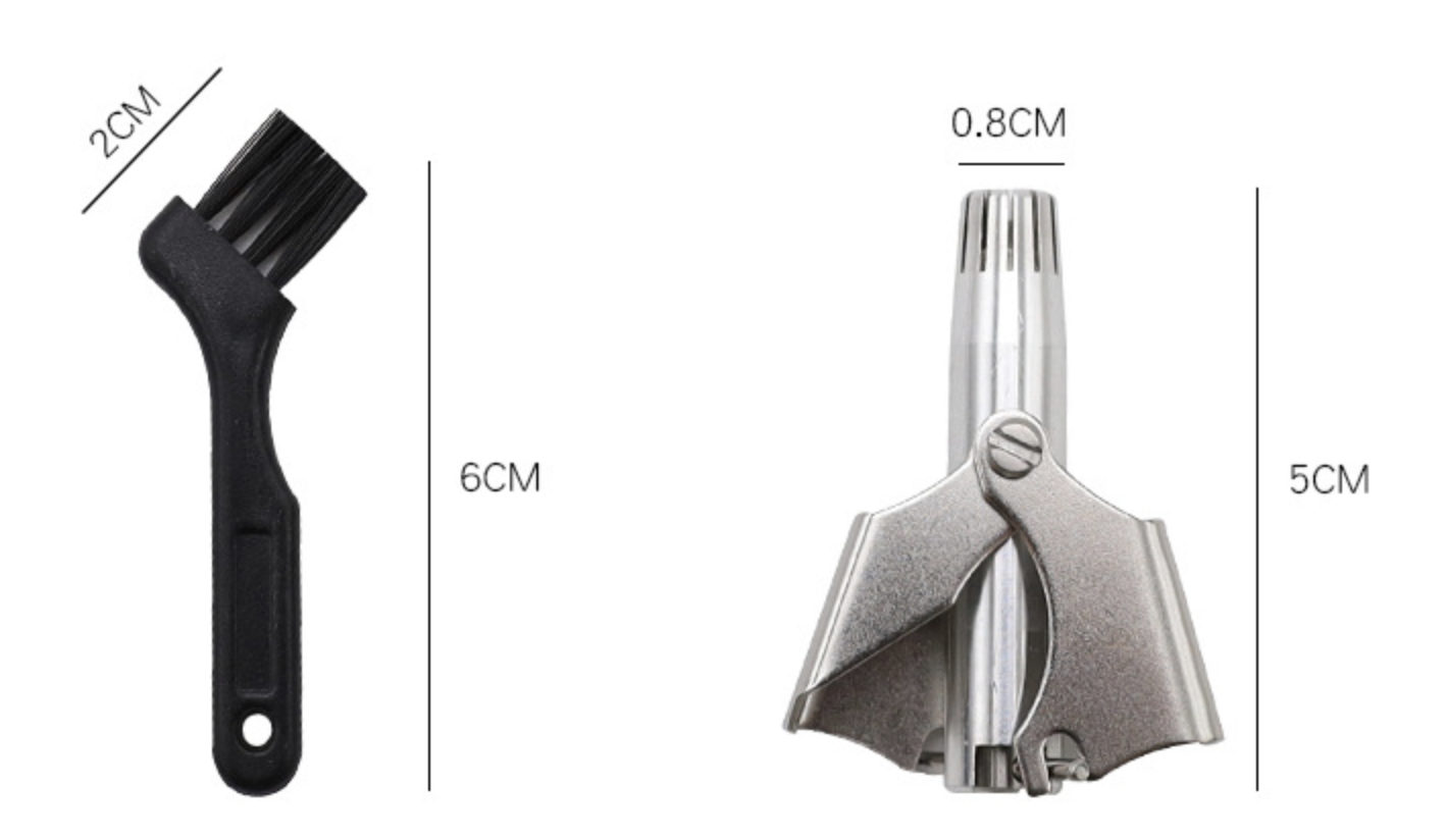 Stainless Steel Nose Hair Trimmer Set 2