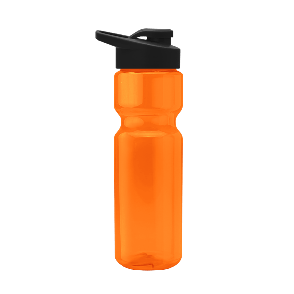 Blazer 28oz Transparent Bike Bottle w/Drink-thru Lid 92