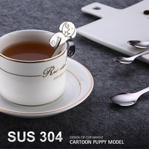 Skull Skeleton Shaped Steel Spoon 8